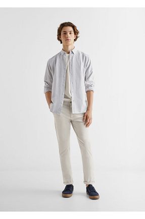 پیراهن سبز مردانه رگولار MANGO Teen - کد 468695857