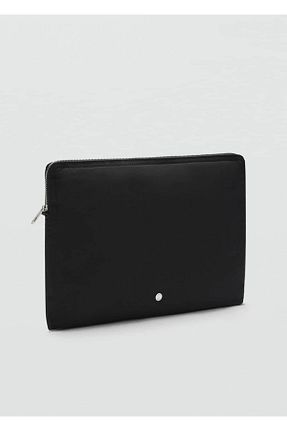 کیف پول مشکی زنانه ابعاد بزرگ MANGO - کد 874871608