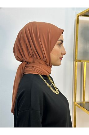 شال نارنجی زنانه اکریلیک erasra class - کد 874898233