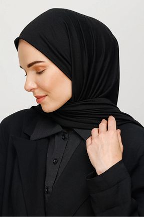 شال مشکی زنانه ویسکون Hürremist - کد 135498454