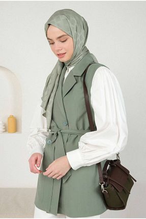 شال قرمز زنانه پلی استر HEQA - کد 846966976
