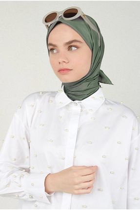 روسری قرمز پلی استر HEQA - کد 830303761