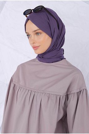 شال صورتی زنانه پنبه ای HEQA - کد 848484120