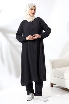 لباس حجاب مشکی زنانه اورسایز ihvanonline - کد 767087378