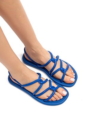 صندل آبی زنانه پاشنه تخت İpanema - کد 828906754