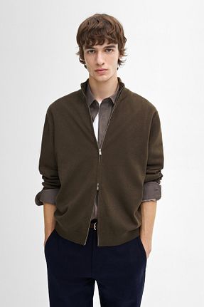 رویه خاکی مردانه پنبه ای Massimo Dutti - کد 874977915