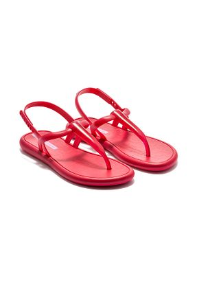 صندل نارنجی زنانه پاشنه تخت İpanema - کد 828933953