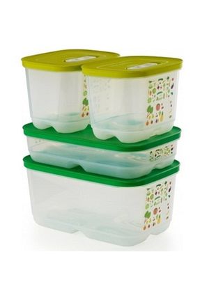 ظرف نگهداری سفید پلاستیک Tupperware - کد 34332937