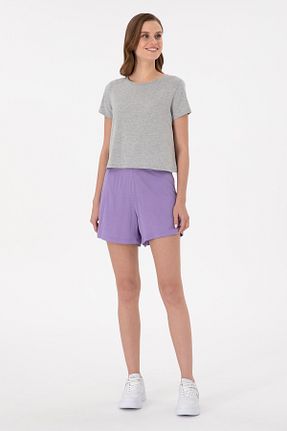 شلوارک و برمودا زرشکی زنانه Relaxed U.S. Polo Assn. - کد 874997440