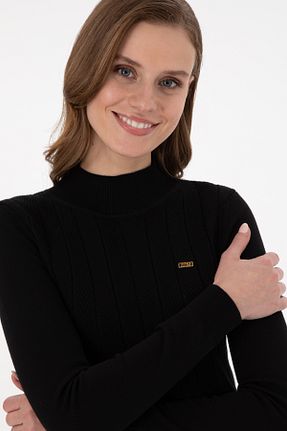 پلیور مشکی زنانه ساده U.S. Polo Assn. - کد 874992595