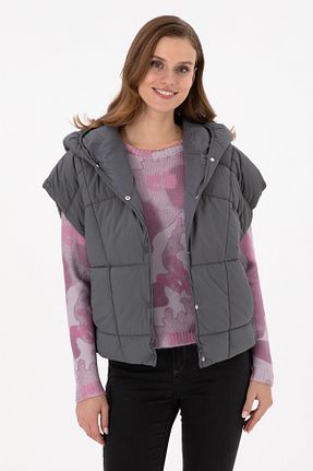 جلیقه خاکی زنانه رگولار U.S. Polo Assn. - کد 874998772