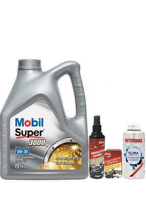 روغن موتور و افزودنی موتور خودرو 4 Litre Mobil - کد 808994842