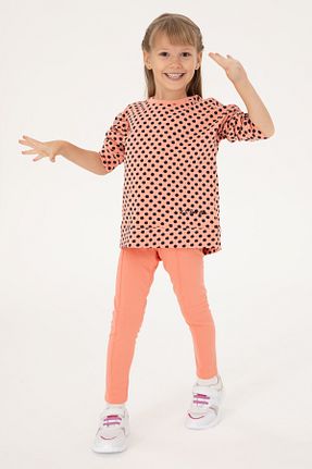 ساق شلواری صورتی بچه گانه بافتنی U.S. Polo Assn. - کد 857292535