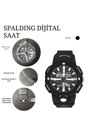 ساعت مچی سفید زنانه 46-50 میلی متر Spalding - کد 875147783