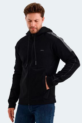 سوئیشرت اسپرت مشکی مردانه رگولار Slazenger - کد 875139521