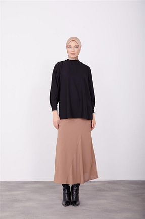 بلوز حجاب مشکی زنانه Relaxed Armine - کد 790635056