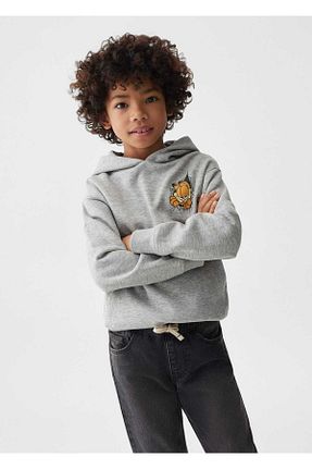 شلوار جین مشکی بچه گانه رگولار MANGO Kids - کد 871320280