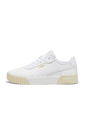 کفش اسنیکر سفید زنانه بند دار Puma - کد 838700374