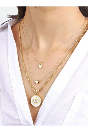 گردنبند جواهر رنگی زنانه Klips Concept - کد 863107119