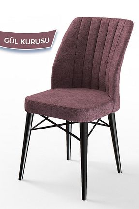 صندلی آشپزخانه صورتی چوب Canisa - کد 280705981