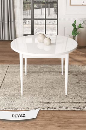 میز آشپزخانه سفید Suntalam Canisa Concept - کد 316752824
