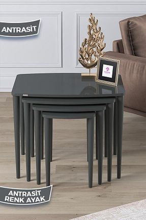 زیگون طوسی MDF Canisa - کد 307225453