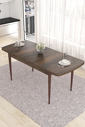میز آشپزخانه قهوه ای MDF Canisa Concept - کد 120389301
