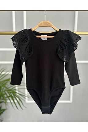 بادی مشکی بچه گانه یقه دوچرخه Butik - کد 873253912