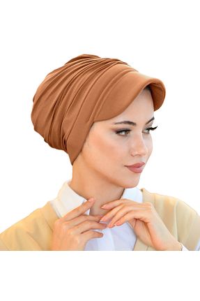 روسری نارنجی پنبه پلی استر Sufirit - کد 873259056