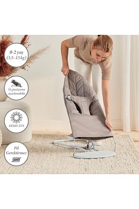 آغوش مادر طوسی Sallanır BabyBjörn - کد 374684087