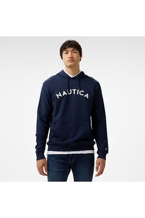 سوئیشرت سرمه ای مردانه چاپی Nautica - کد 772499291