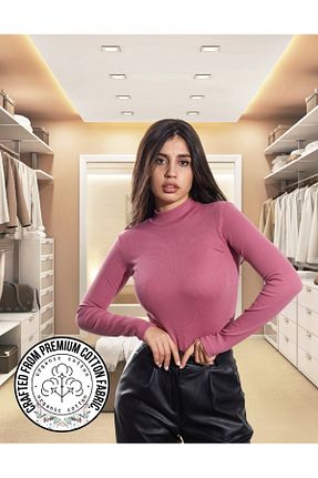 بادی صورتی زنانه یقه ماهیگیر ALYA UNDERWEAR - کد 381916865