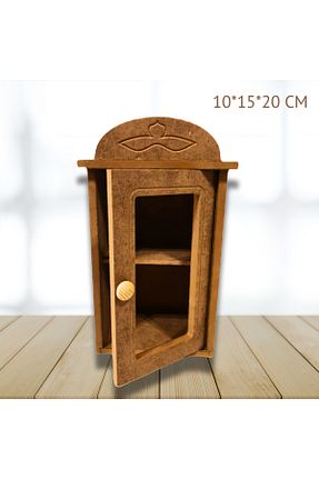 جعبه دکوراتیو قهوه ای چوب Eymen Hobi - کد 873275283