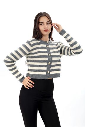 رویه طوسی زنانه اکریلیک Zentoni - کد 872104375