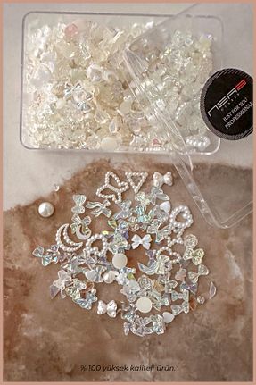 ناخن مصنوعی و اکسسوری رنگی Nera Classy - کد 873292786