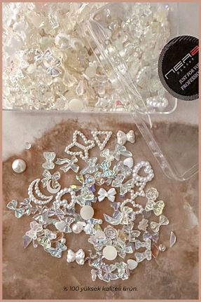 ناخن مصنوعی و اکسسوری رنگی Nera Classy - کد 873292786