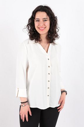 بلوز نباتی زنانه ساده Ayhan - کد 856906210