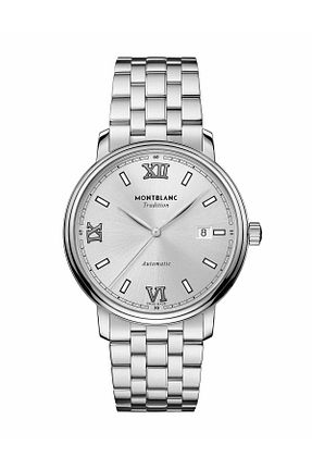 ساعت مچی طوسی مردانه 40 میلی متر Mont Blanc - کد 873302488