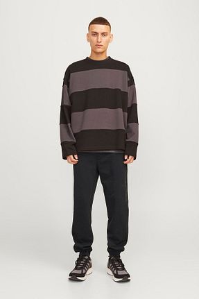 شلوار کرمگن مشکی مردانه اسلیم فیت Jack & Jones - کد 873281603