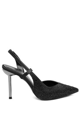 کفش مجلسی مشکی زنانه پارچه ای MİSS PARK MODA - کد 824236796