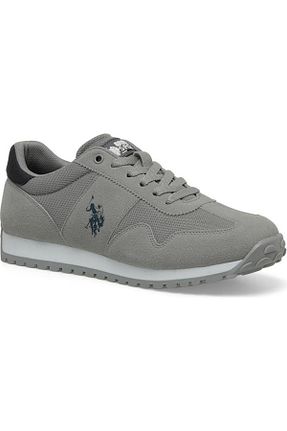 کفش اسنیکر خاکی مردانه بند دار U.S. Polo Assn. - کد 873285494