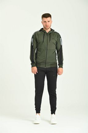 ست گرمکن خاکی مردانه مخلوط پلی استر Cramp Spor - کد 414834973