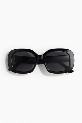 عینک آفتابی مشکی زنانه UV400 H&M - کد 873289751
