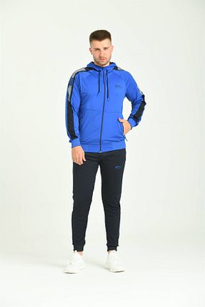 ست گرمکن آبی مردانه مخلوط پلی استر Cramp Spor - کد 415451509