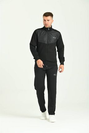 ست بالاتنه و پائین تنه اسپرت مشکی زنانه Cramp Spor - کد 415219556
