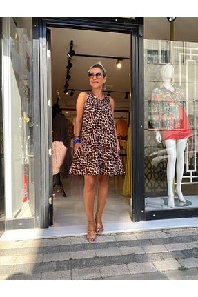 لباس قهوه ای زنانه بافتنی özlem adaşoğlu boutique - کد 873315109