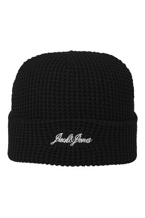 کلاه پشمی مشکی زنانه پنبه ای Jack & Jones - کد 873342149