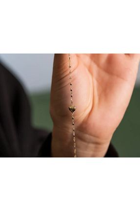 دستبند طلا زرد زنانه 14 عیار Safir Kuyumculuk - کد 873325508