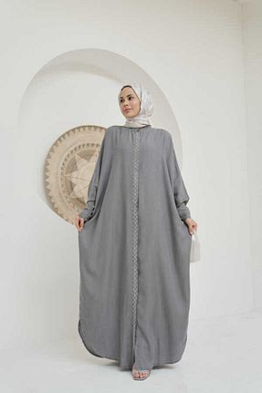 کلاه و ابایا طوسی زنانه پلی استر Neways - کد 873351450