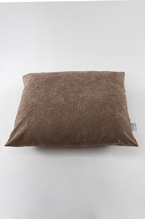 کوسن و روکش کوسن قهوه ای پلی استر Koza Home - کد 782667002